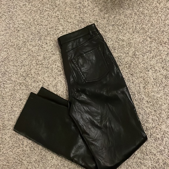 Wilfred Black Melina Leather Pants - Picture 3 of 3